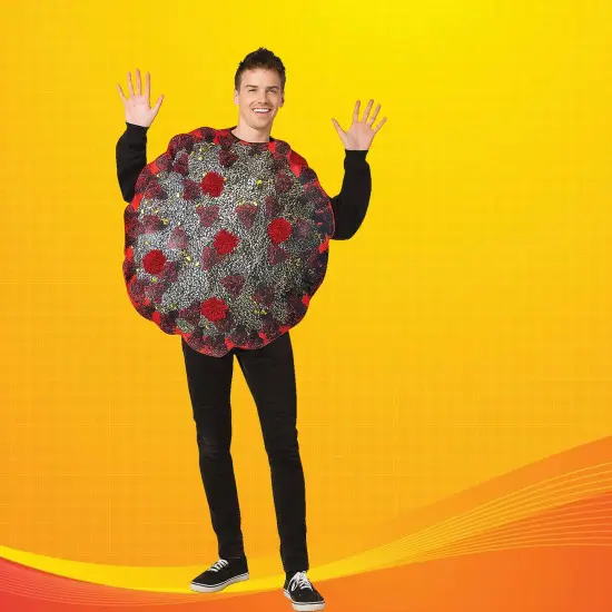 Covid Germ Adult Costume Funny Virus Tunic Party Outfit {3}