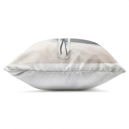 Stupell Industries Gentle Petals Outdoor Pillow, 18 x 7 x 18 {3}