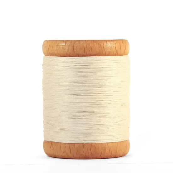 Hemptique Premium Egyptian Flax Linen Thread Eco Friendly Bookbinding Jewelry Making Leather Needle Work Crafting Industrial Use White {1}