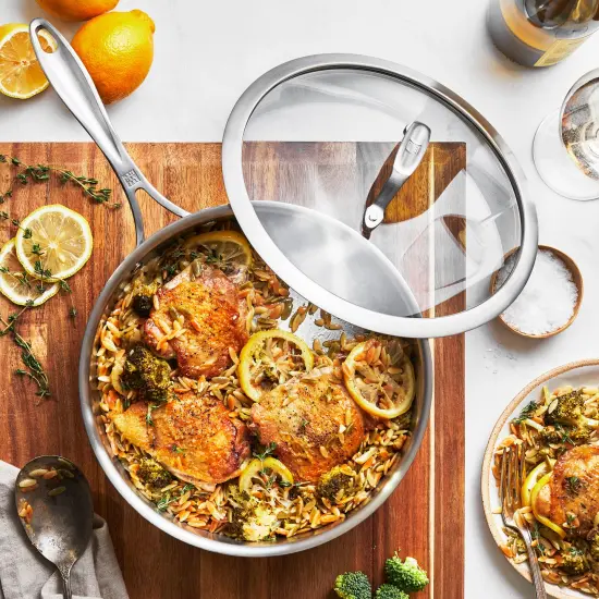 ZWILLING Spirit 3-ply Stainless Steel Saute Pan {7}