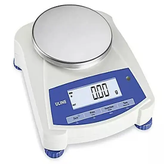 Uline Balance Scale 5.7" Round Accurate Weighing with 220 g Capacity and 0.01 g Precision {1}