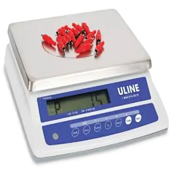 Uline Balance Scale 7.5" x 5.7" Precision Weighing with 2,200 g Capacity and 0.01 g Accuracy {3}