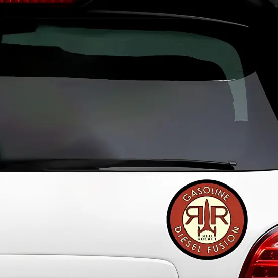 Fallout 4 Red Rocket Diesel Decal {4}