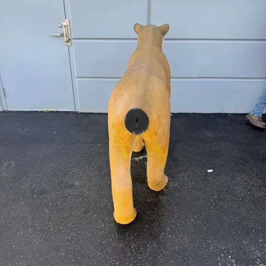 Lioness Walking Life Size Statue {6}