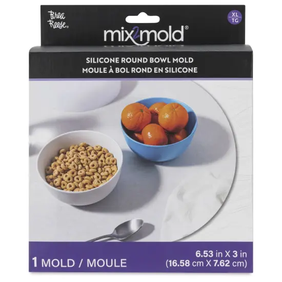 Brea Reese Mix2Mold Silicone Bowl Mold - Round {1}