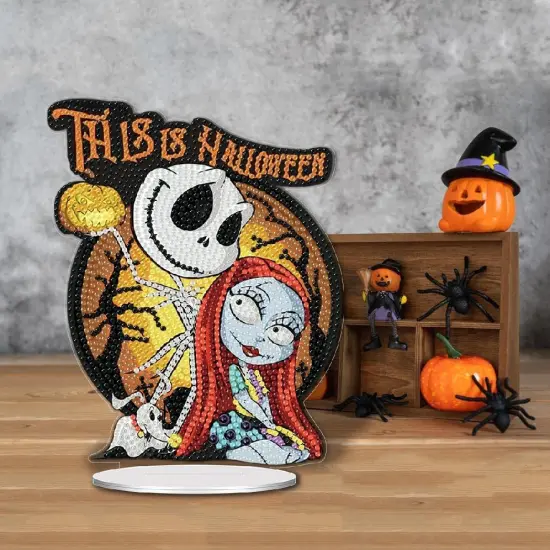 Spooky Halloween Tabletop Diamond Painting Kits {2}