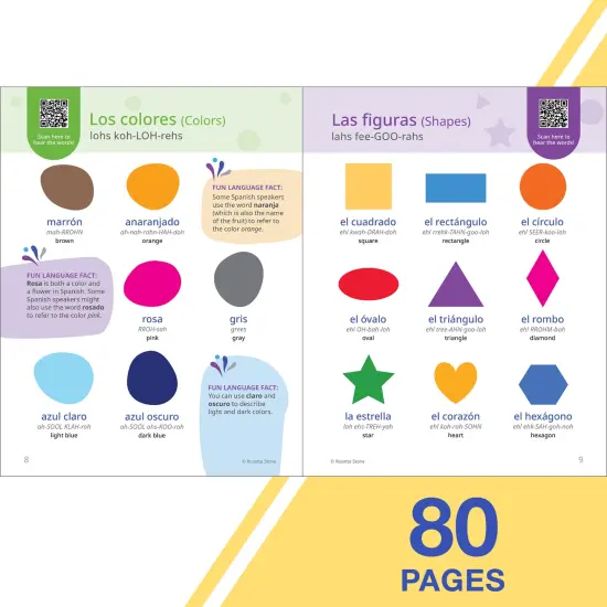 Rosetta Stone Spanish Picture Dictionary, Spanish Dictionary to Learn Spanish Vocabulary, Spanish Grammar, and Phrases, Dictionary for Kids and Adults, Spanish English Dictionary {3}