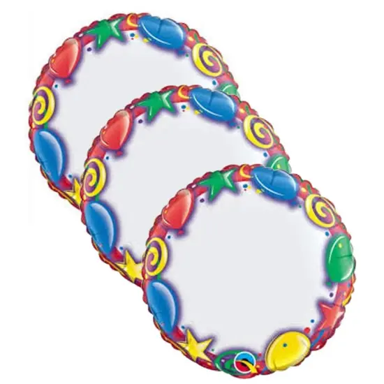 Qualatex&reg; Your Message Balloon 18 Inch {6}