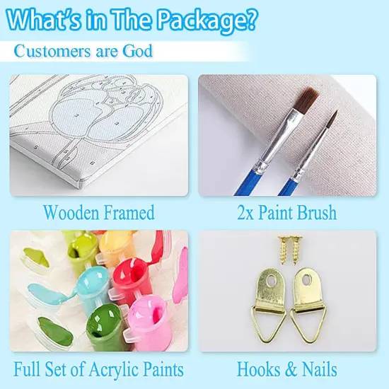 4 Pack Disco Ball DIY Paint by Number Beginners {5}