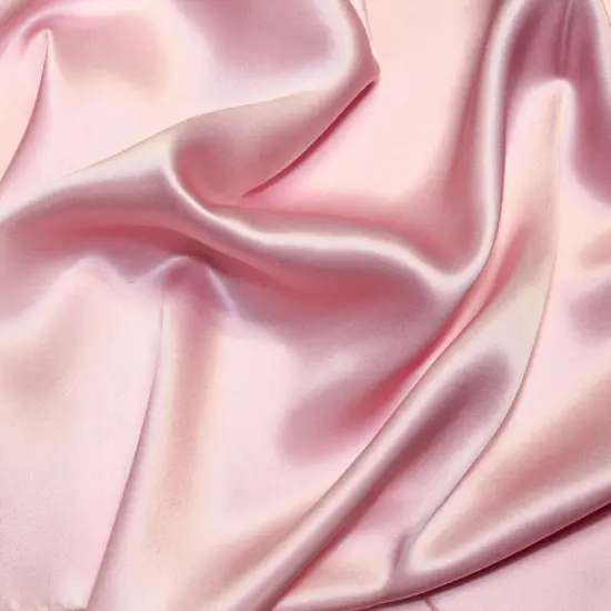 1 yard Premium AA Grade Silk Charmeuse Smooth Draping Fabric 45 Inches Wide Pink {1}