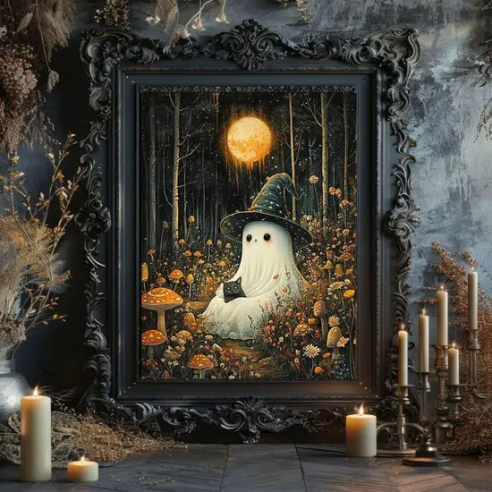 Spooky Paint by Numbers - 16x20 Inch (MT21465) {3}