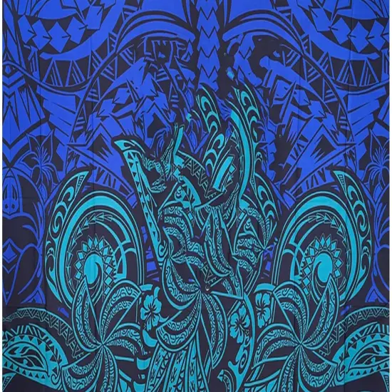 Fiji Islands Seal Sarong 100% Polyester, 72" L x 45" W {4}