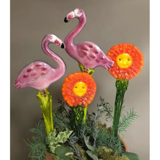 11.5" x 6" x 0.5" Flamingo Stakes Glass Fusing Kiln Mold {2}