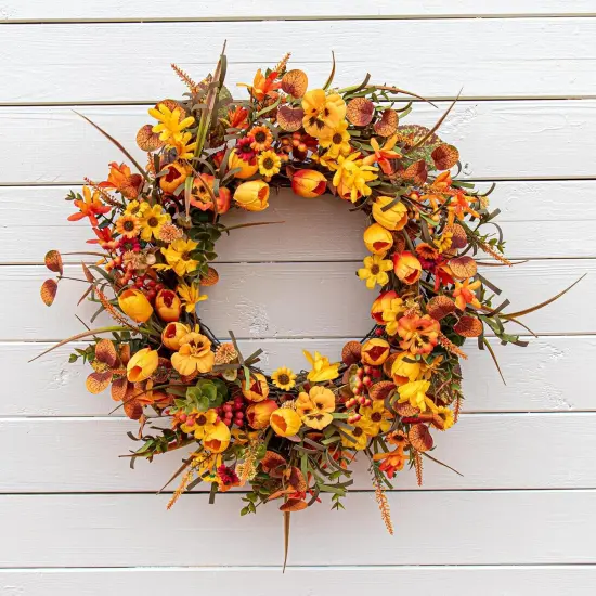22 Inches Fall Wreaths {5}