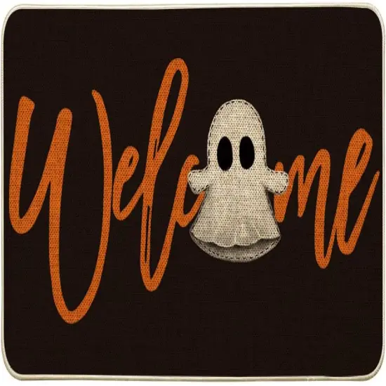 &ldquo;BOO&rdquo; Halloween Doormat &ndash; Low-Profile Indoor/Outdoor Rug for Porch or Entryway Decor {2}