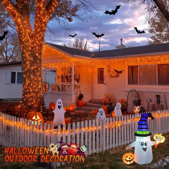 66ft 200 LED Halloween Lights Outdoor Indoor {3}