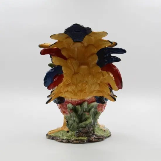 Ceramic Red Rooster Statue, Home D&eacute;cor, Gift for Her, Gift for Mom, Kitchen D&eacute;cor, Farmhouse D&eacute;cor, Fall Decor {4}