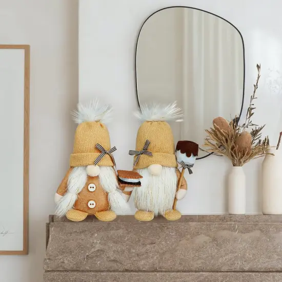 S'More Gnome Decorations - Fall Tabletop decor {2}