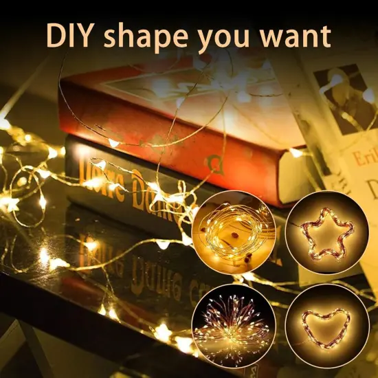 12Pack Fairy Lights Battery Operated 7ft 20 LED {2}