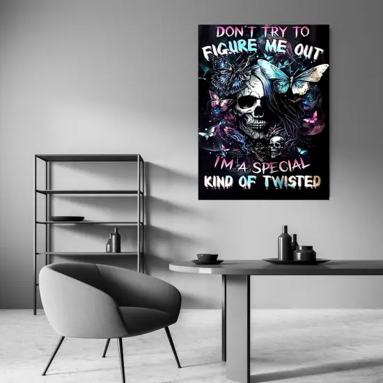 Skull Butterfly Diamond Painting Kits {4}