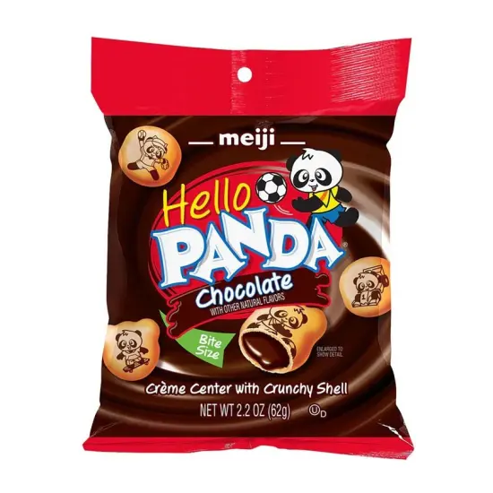 Meiji Hello Panda Chocolate Bag 2.2 oz 6 ct {1}