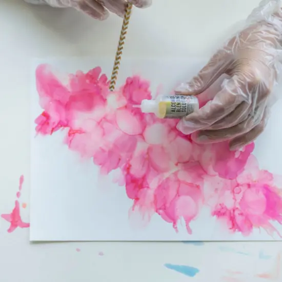 LED Light Frame Alcohol Ink Kit {5}