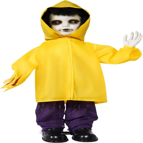 Halloween Decorations Outdoor, 2.7 Ft Life Size Animatronics Ghost Decor Props {2}