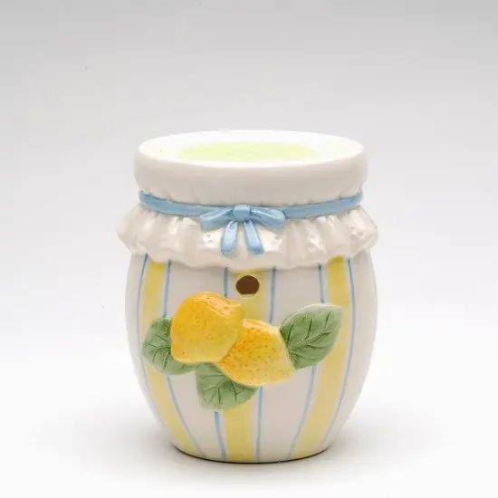 Ceramic Lemon preserve tart burner (tea light NOT included), Home D&eacute;cor, Gift for Her, Gift for Mom, Bathroom D&eacute;cor, Vanity D&eacute;cor {3}