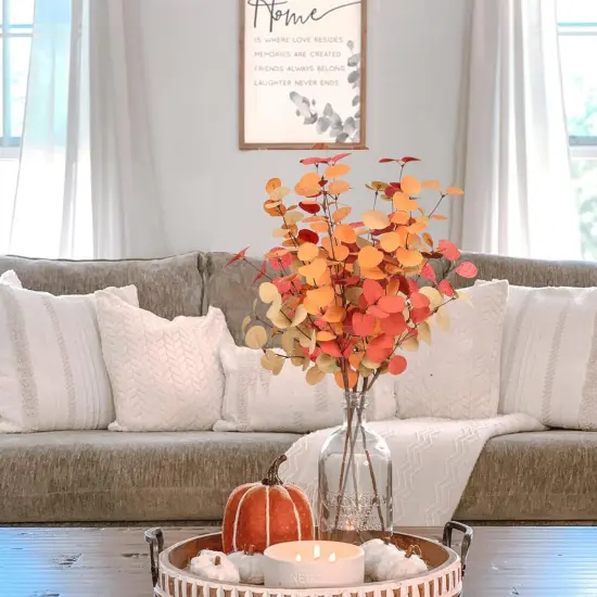 Fall Eucalyptus- Floral Arrangements Decor {3}