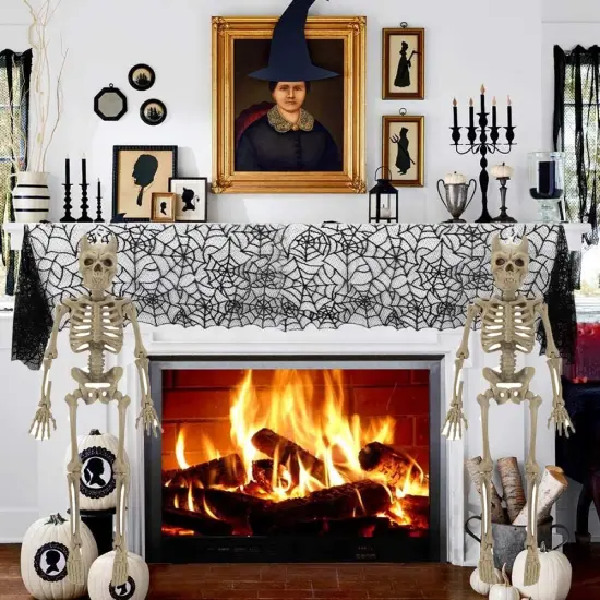 16&rdquo; Halloween Skeleton Decoration {5}