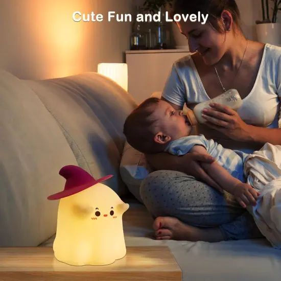 Halloween Ghost Night Lights for Kids {3}