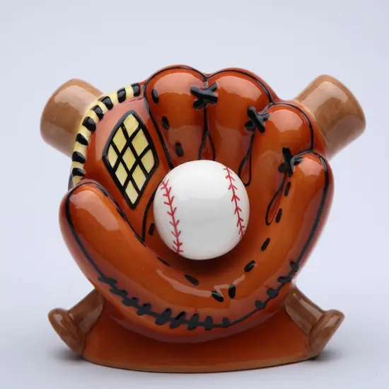 Ceramic Baseball Theme Piggy Bank, Home D&eacute;cor, Gift for Him, Gift for Dad, Gift for Son, Kid's Room Decor, Game Room Decor {3}
