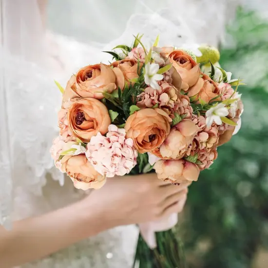 10pcs Artificial Flowers Bouquets {5}