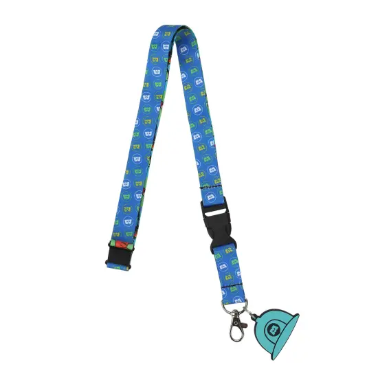 Monsters Inc Scary Monsters Blue 22" Lanyard {4}