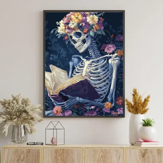 DIY Skull Paint by Numbers {4}