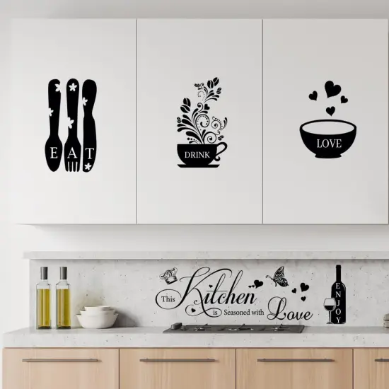Kitchen Wall Stickers Kitchen Quotes Wall Decals {2}