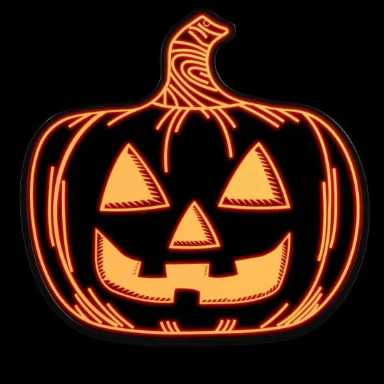 Halloween Pumpkin Night Lights, 15.35" x 15.86 {1}