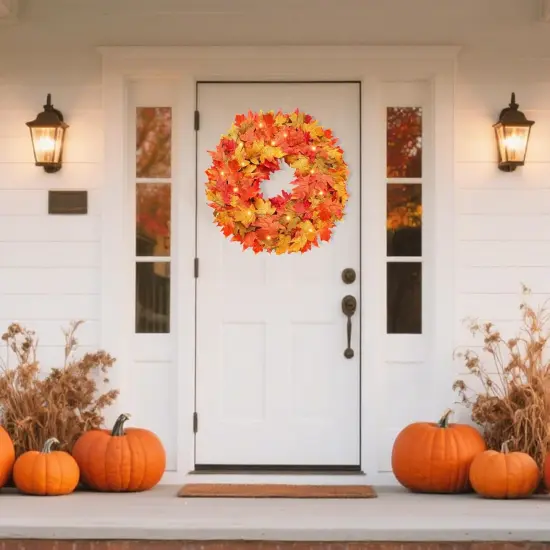 26 Inch Large Foldable Fall Wreaths {4}