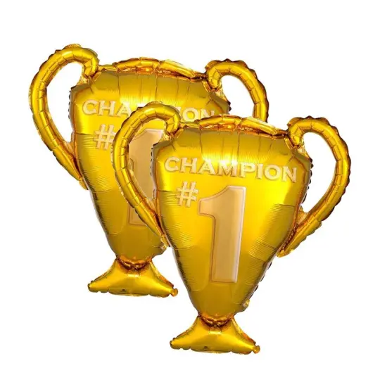 Anagram&reg; Gold Trophy Balloon 28 Inch {4}