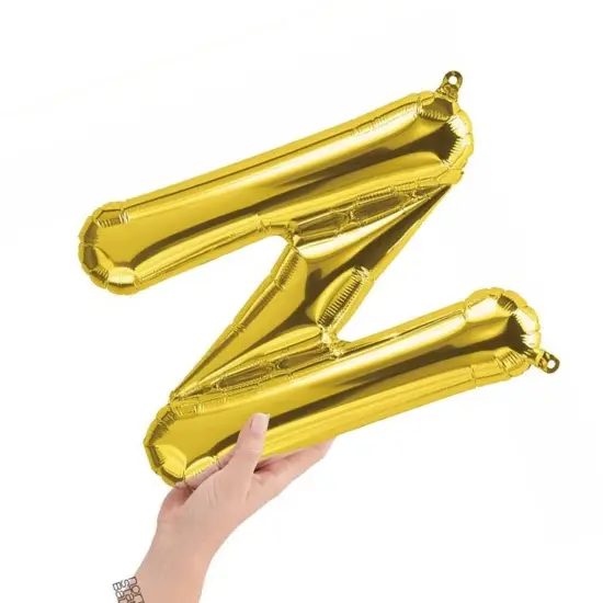 NorthStar Balloons&reg; 16" Gold Letter N Balloon Air Fill Only {5}