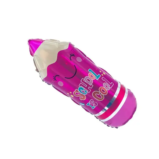 LA Balloons&reg; 29 Inch Back To School Pencil Pink Balloon {3}