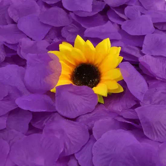 2000 PCS Artificial Silk Purple Rose Petals for Wedding Party Favors Decoration and Vase Home Decor Wedding Bridal Decoration. Purple {2}