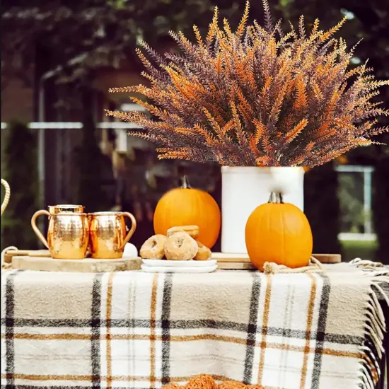 Artificial Fall Flowers Outdoors - 36 Bundles {1}