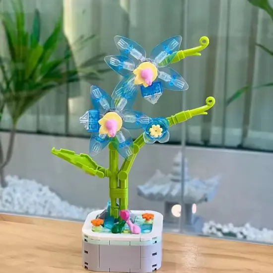 Cymbidium Building Brick Potted Flower F07M9-10(103)-I1 {1}