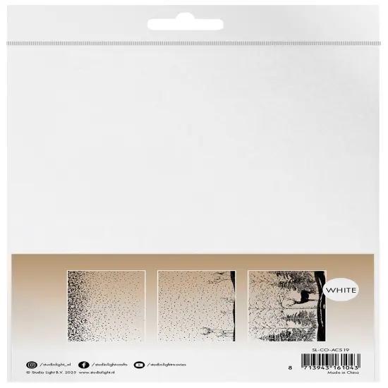 Studio Light Winter Wonderland Acetate Sheets 6/Pkg-Winter Wonderland {3}