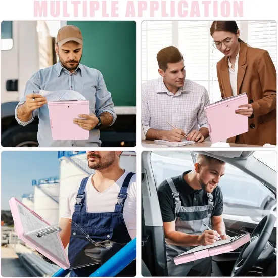 Clipboard with Storage - Pink {4}