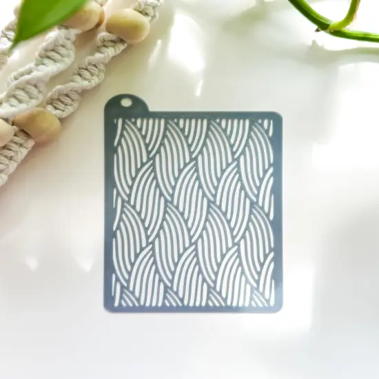 STENCIL "C" | CLAY TOOL {1}