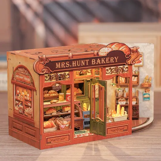 DIY Book Nook Kit - Mrs. Hunt Bakery {2}