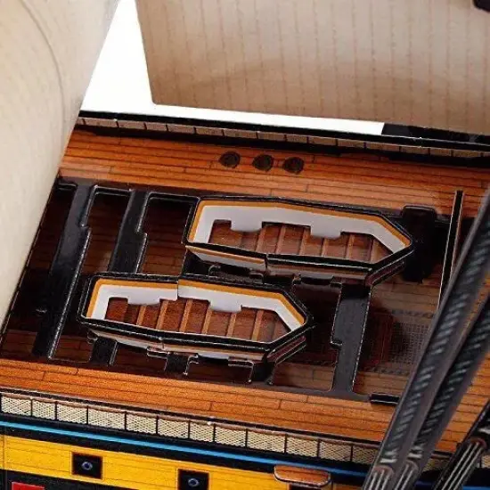 Model Ship Kit - HMS Victory Battleship. Papercraft 3D Puzzle {5}