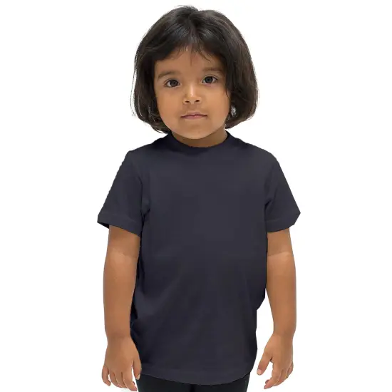 BELLA + CANVAS&reg; Toddler Crewneck Short Sleeve Jersey T-Shirt Dark grey {1}